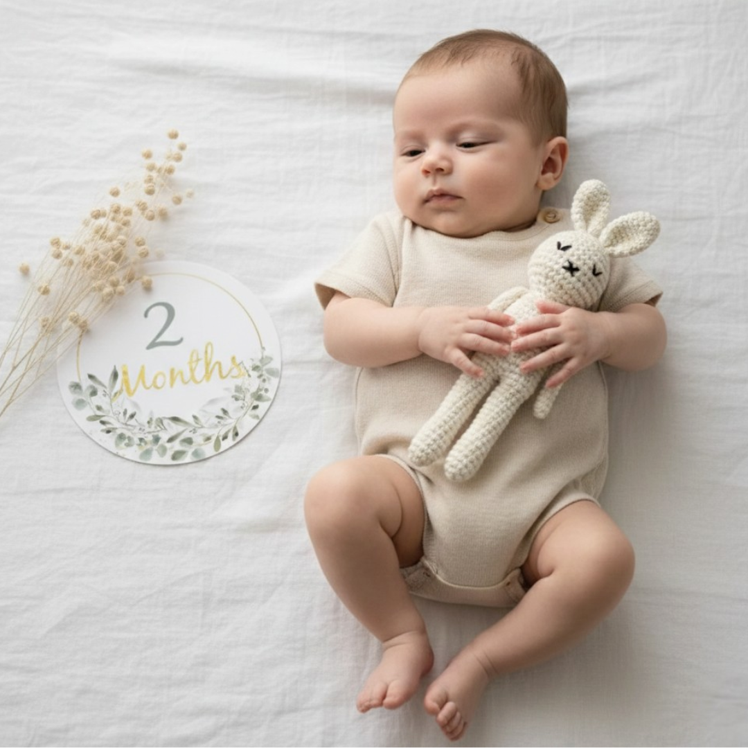 Baby Monthly Milestone Cards