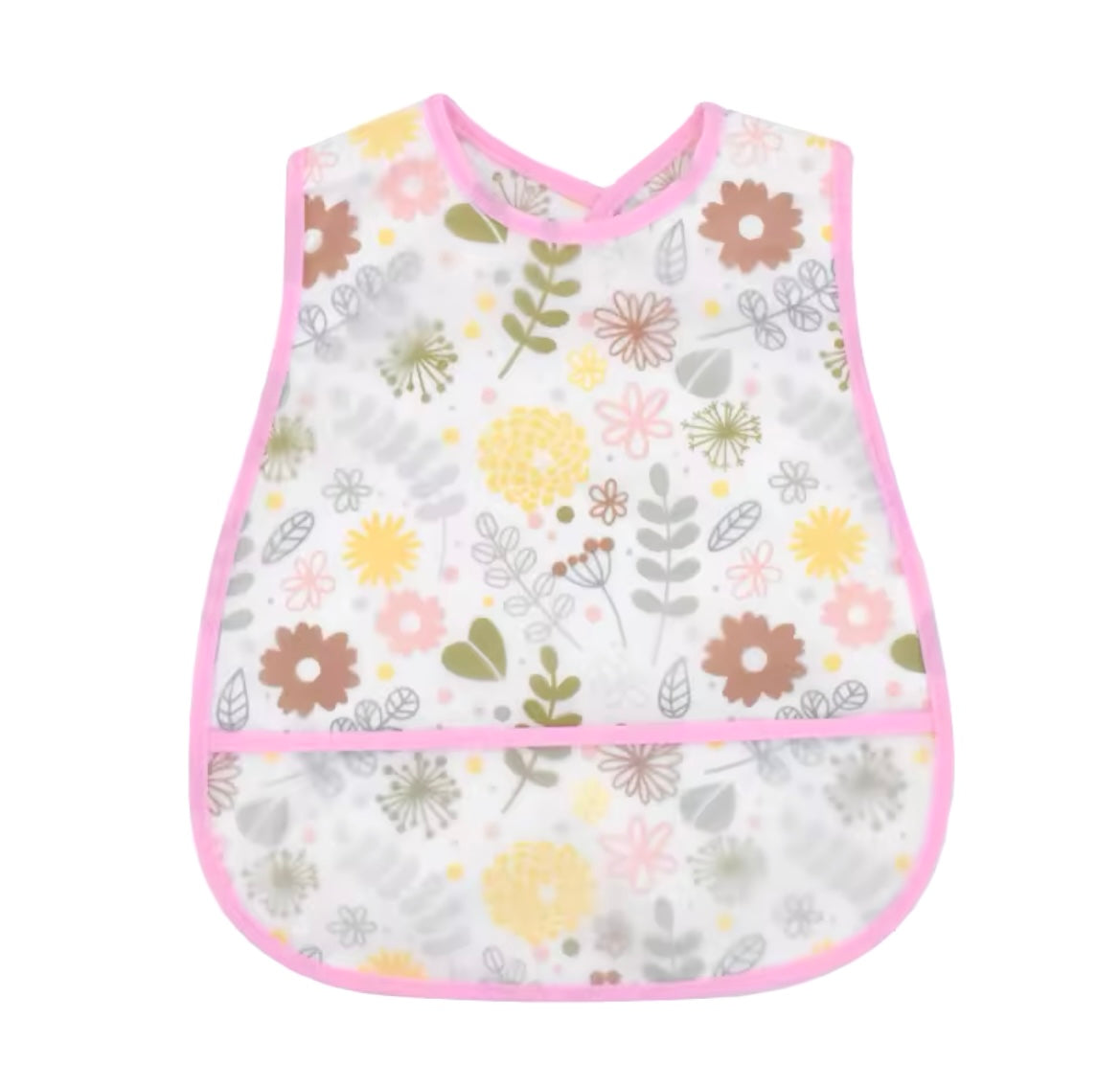 Floral Catch-All Bib