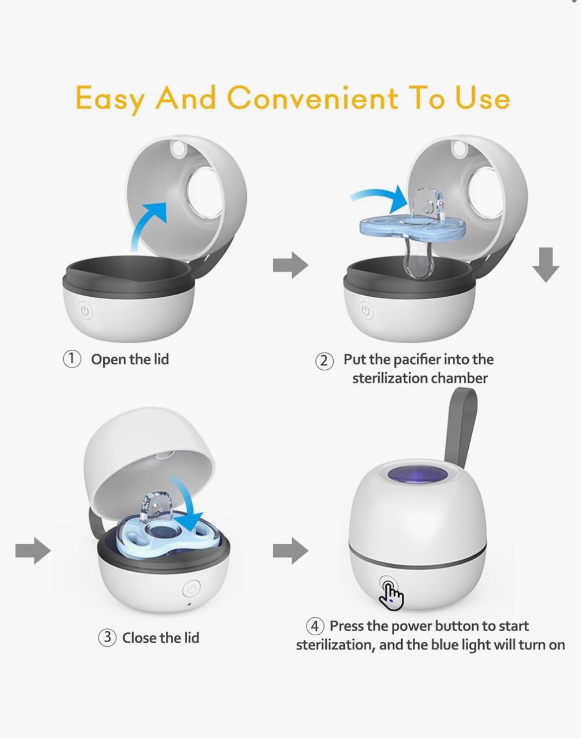 Portable UV Pacifier Steriliser