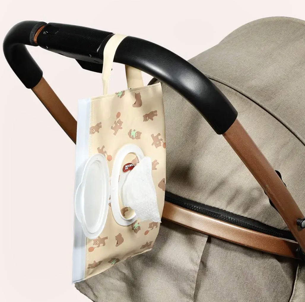 Portable Teddy Wet Wipes Dispenser