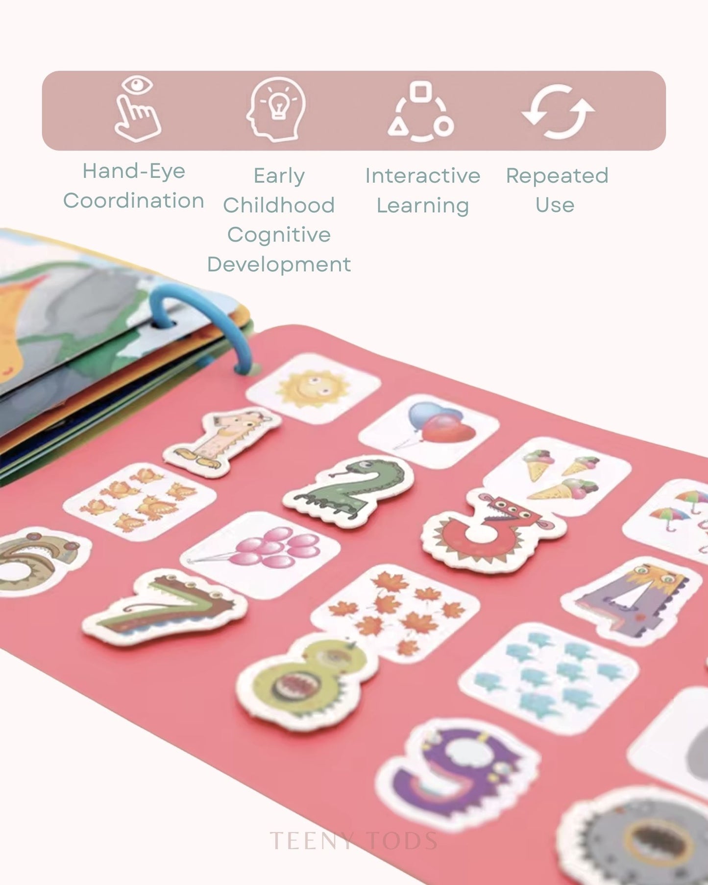 Toddler Interactive Quiet Books