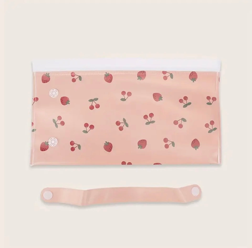 Portable Cherry Wet Wipes Dispenser