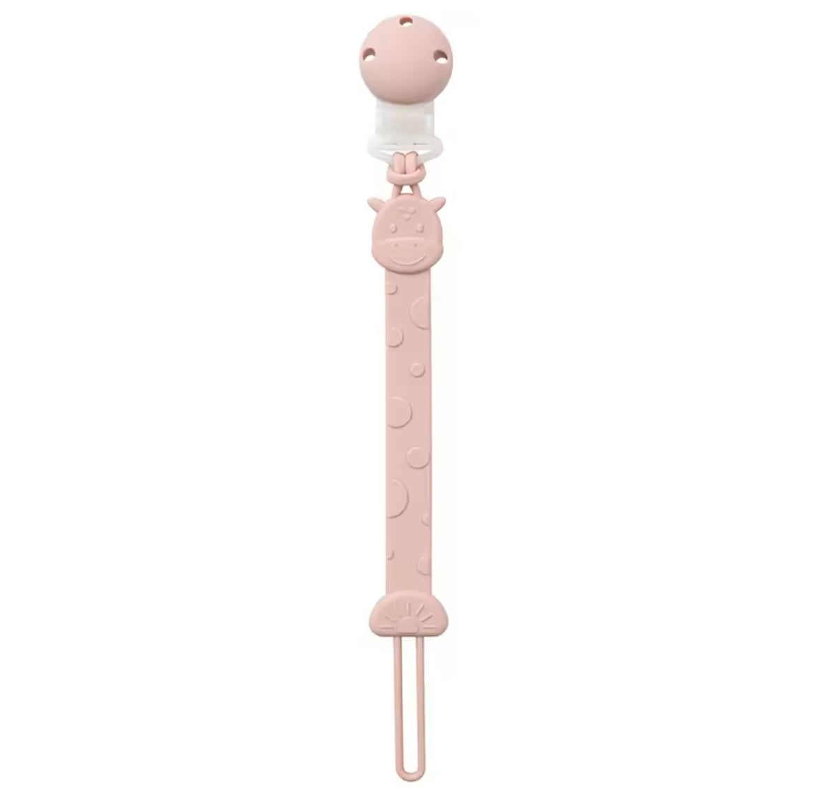 Silicone Giraffe Pacifier Clip