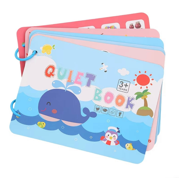 Toddler Interactive Quiet Books