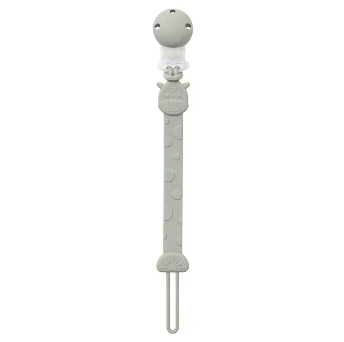 Silicone Giraffe Pacifier Clip