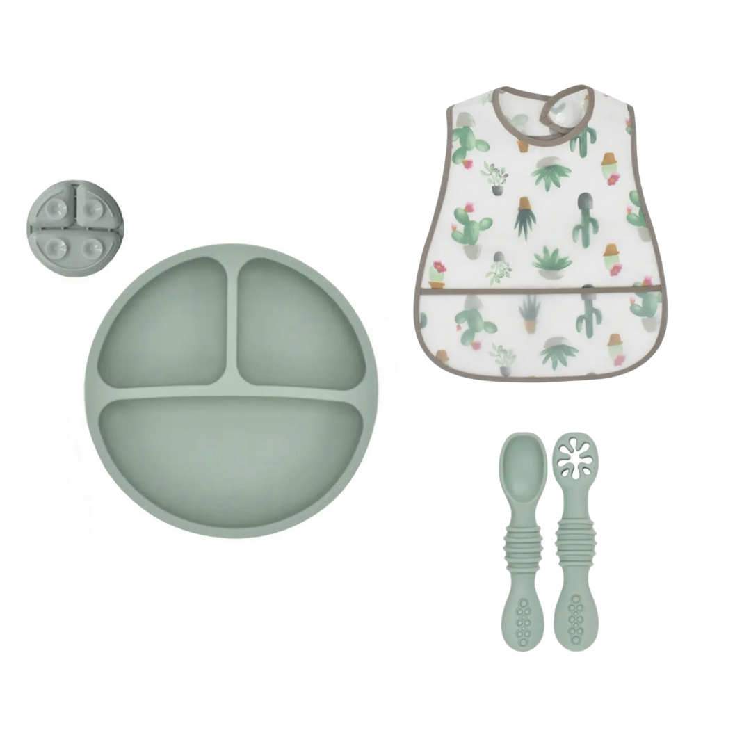 Sage Green Complete Mealtime Set