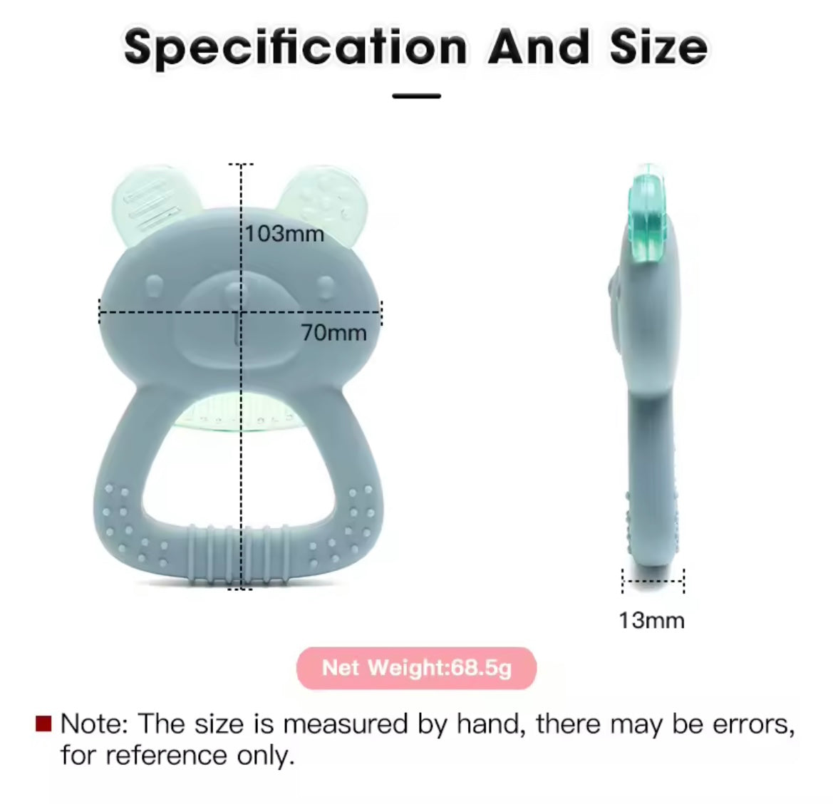 Frosty Bear Cooling Teether